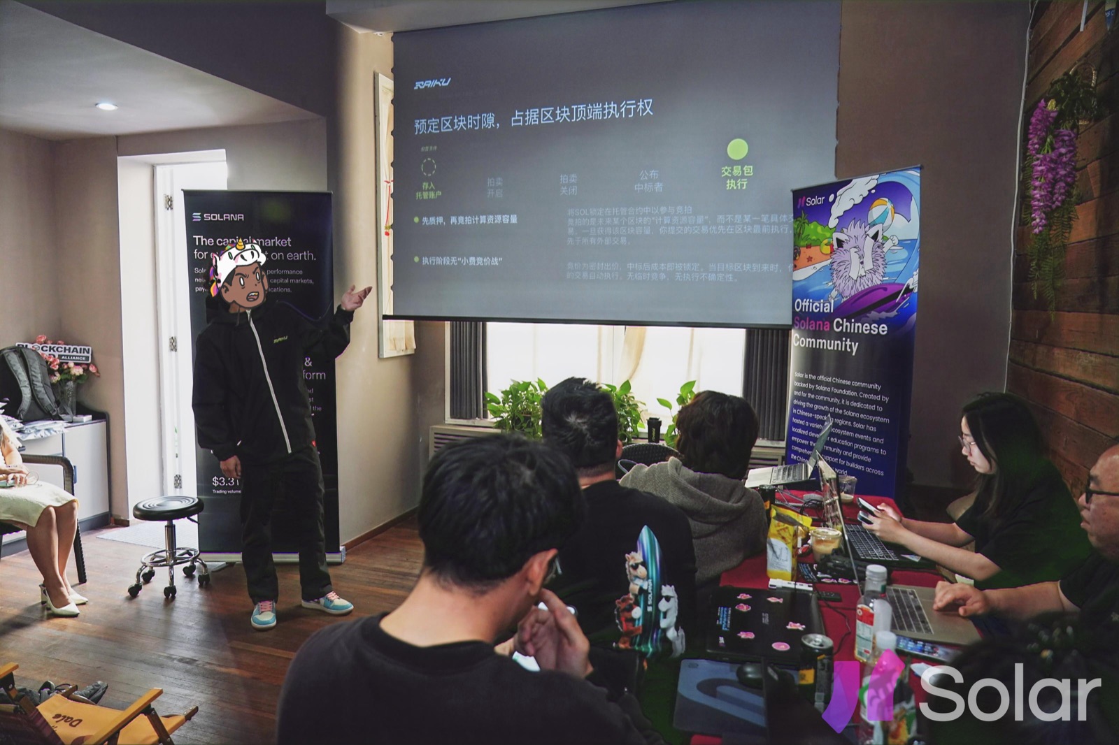 GANx Labs photo wall 9